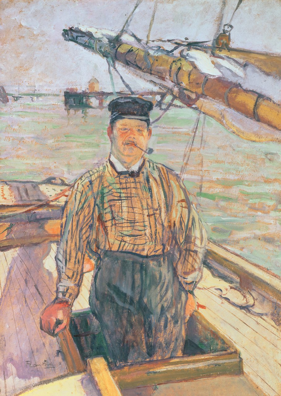 Emile Davoust, 1889 av Henri de Toulouse Lautrec