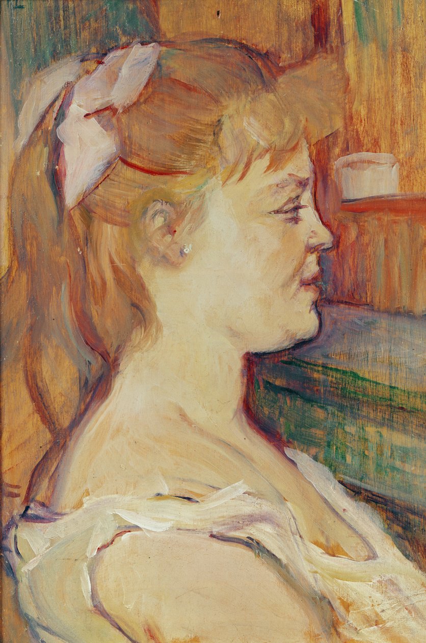 Husmor, 1894 (olje på tre) av Henri de Toulouse Lautrec