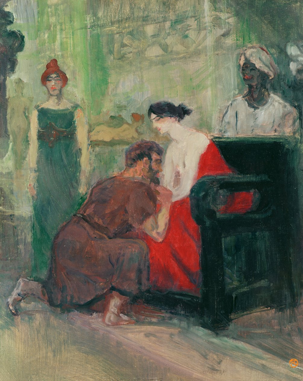 Messalina, 1900 av Henri de Toulouse Lautrec