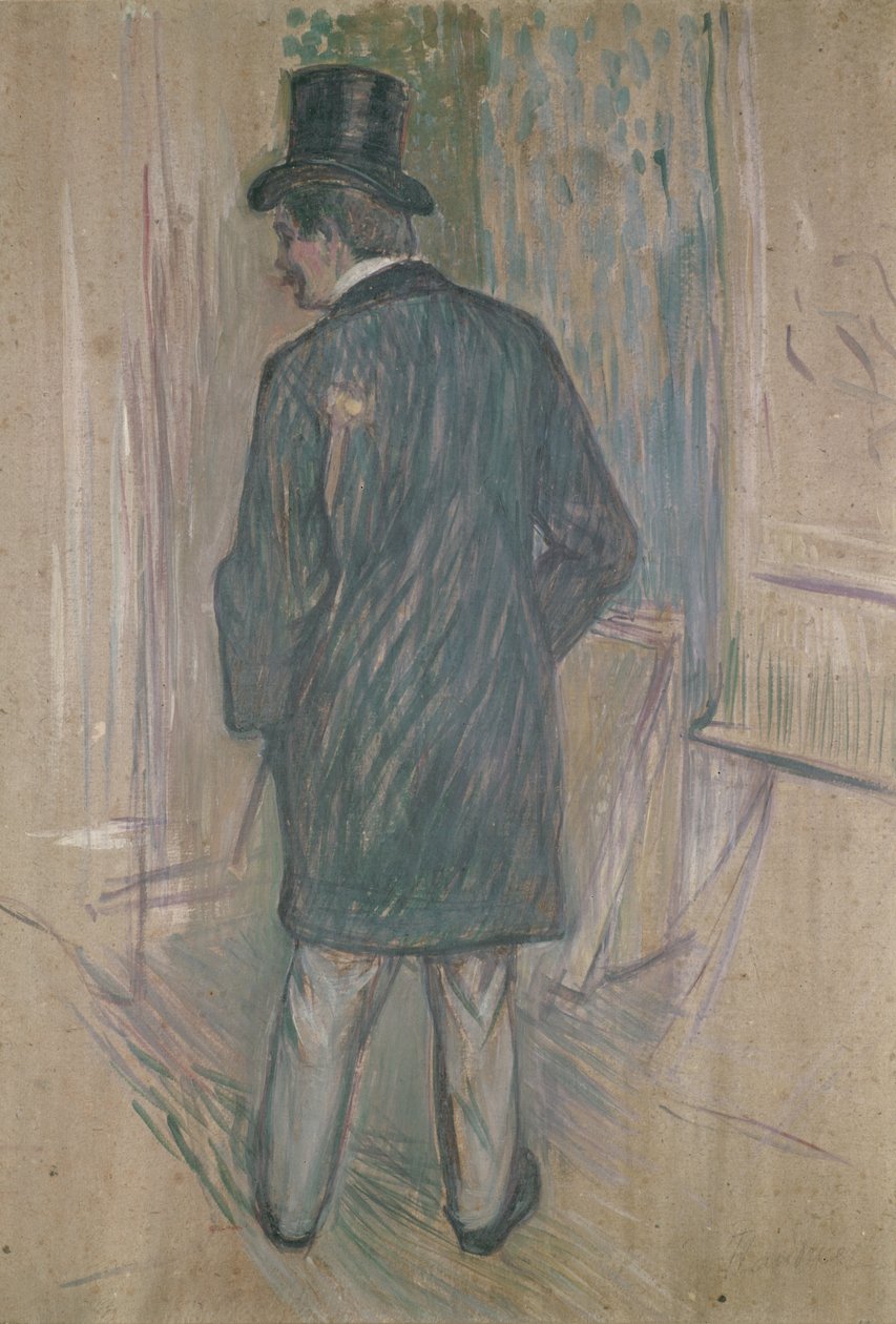 Mr Fourcade av Henri de Toulouse Lautrec