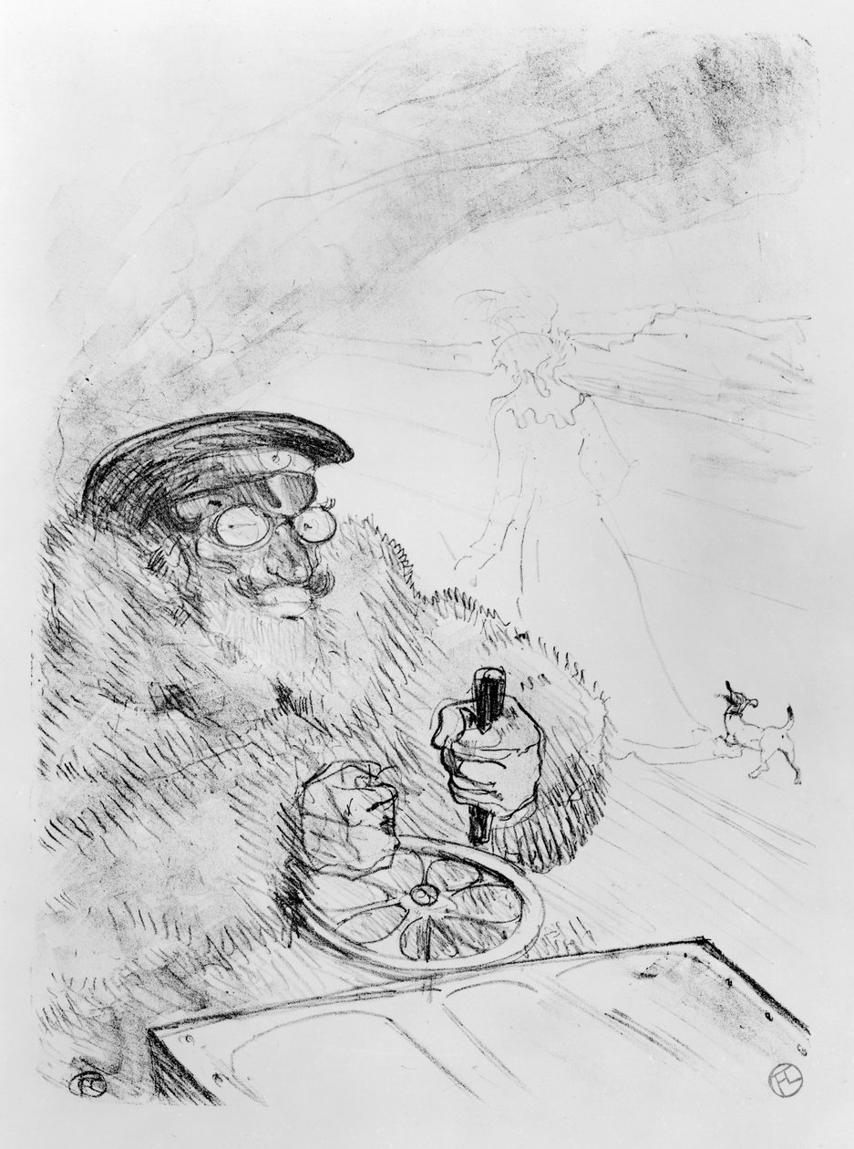 Bilisten, 1896 av Henri de Toulouse Lautrec