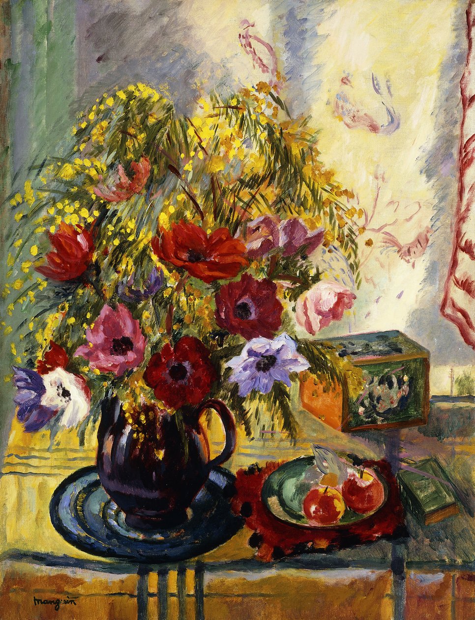 Blomster og frukt; Fleurs et Fruits av Henri Charles Manguin