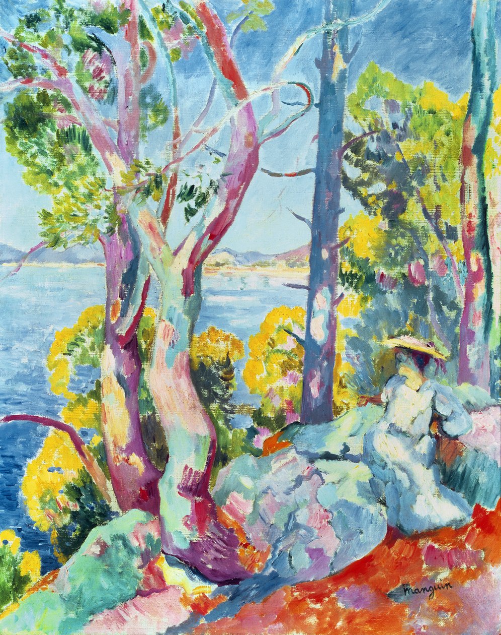 Morgen i Cavaliere av Henri Charles Manguin