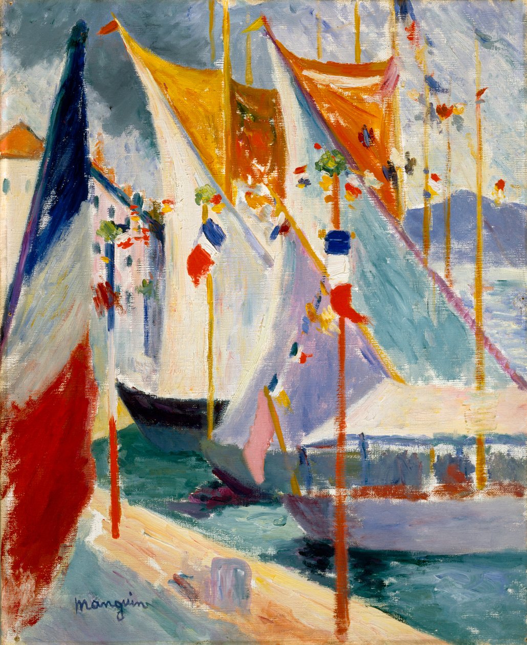 Port of Saint-Tropez av Henri Charles Manguin