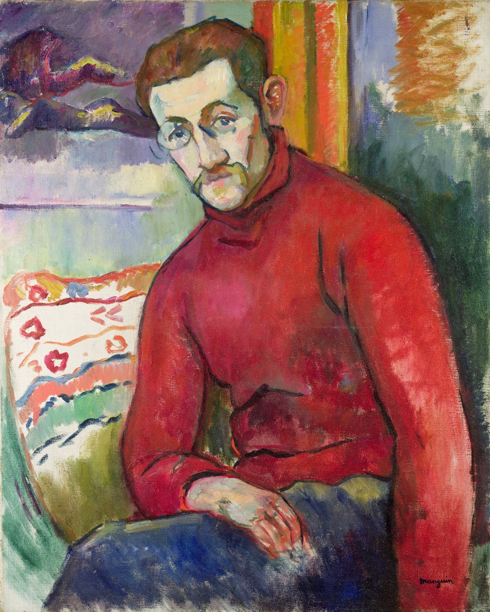 Portrett av Jean Puy av Henri Charles Manguin