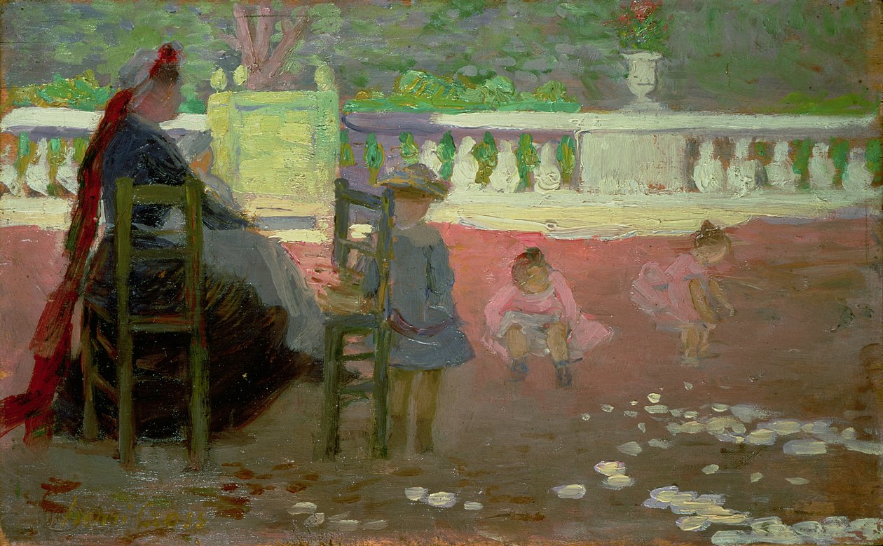 I Luxembourghagen av Henri Edmond Cross