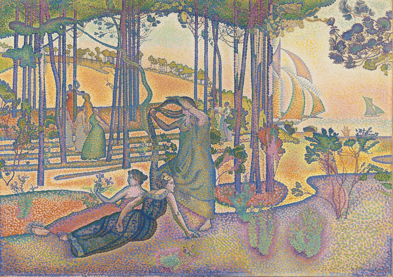 Kveldsluften av Henri-Edmond Cross