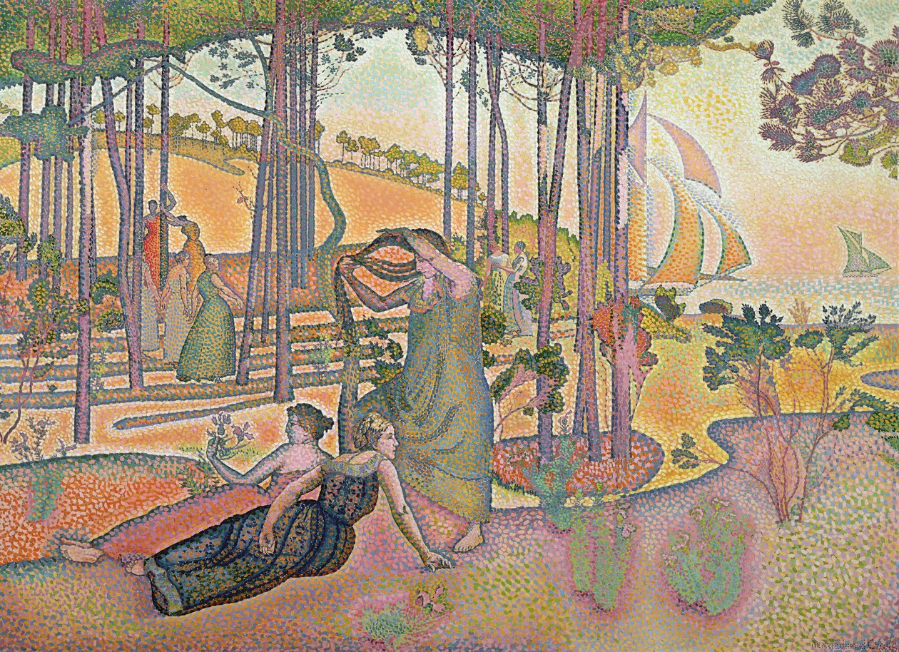 Kveldsluften av Henri Edmond Cross