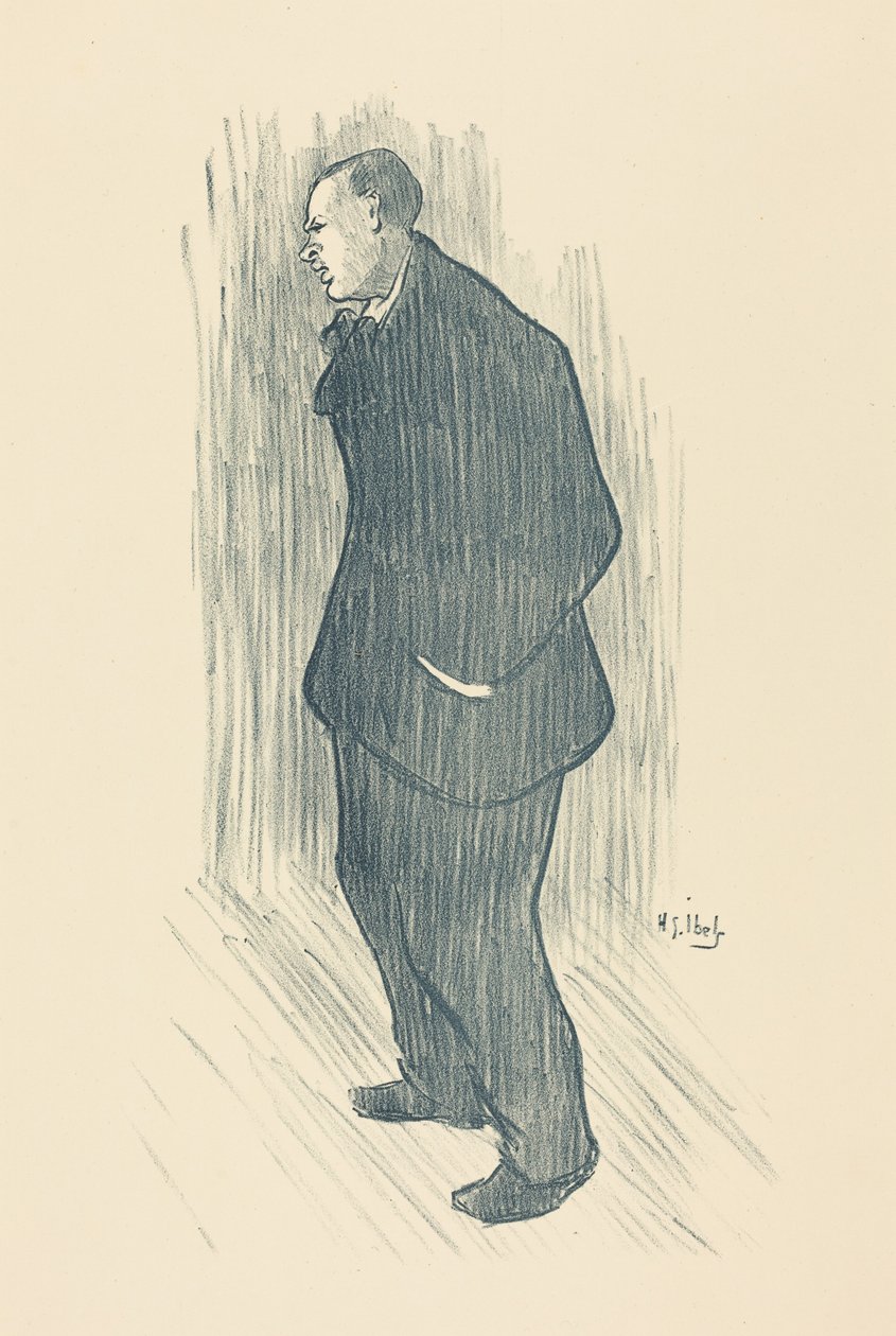 Skuespiller av Henri-Gabriel Ibels