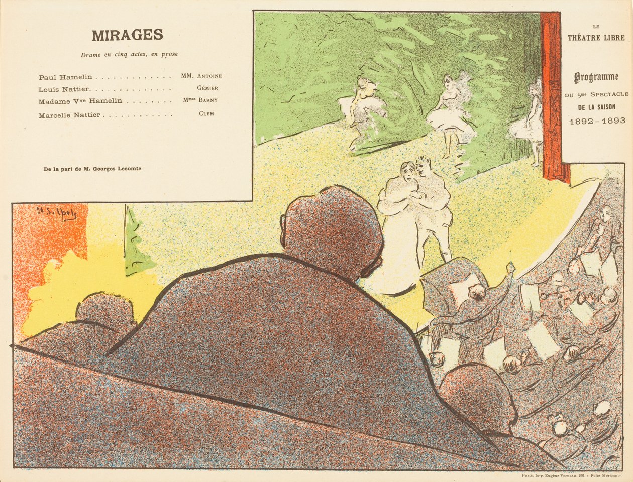 Fata Morgana av Henri-Gabriel Ibels