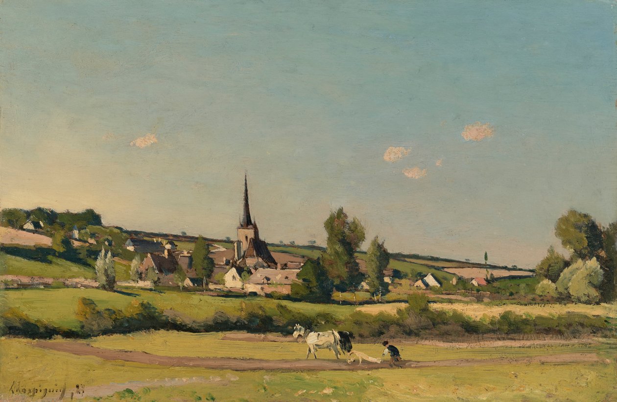 Utsikt av Henri-Joseph Harpignies