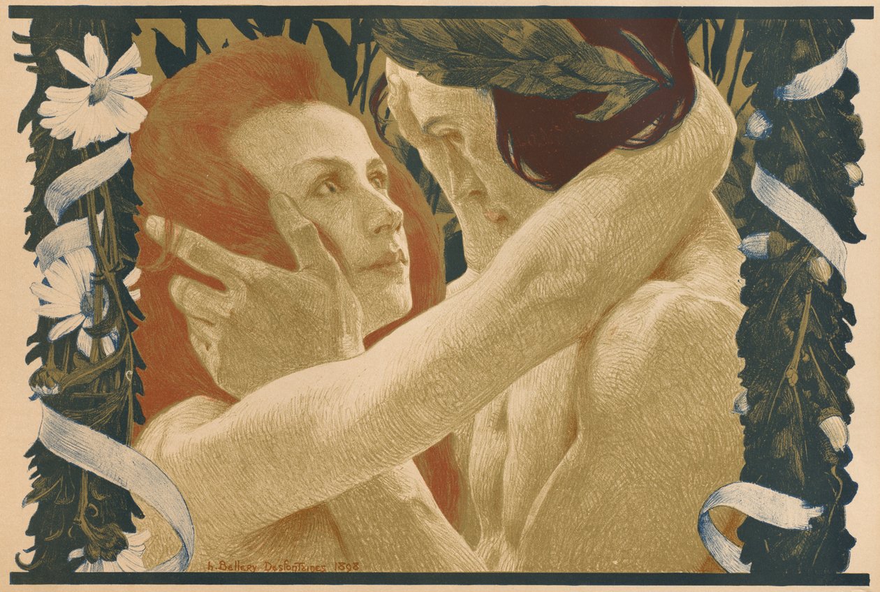 LÉnigme, 1898. av Henri Bellery Desfontaines