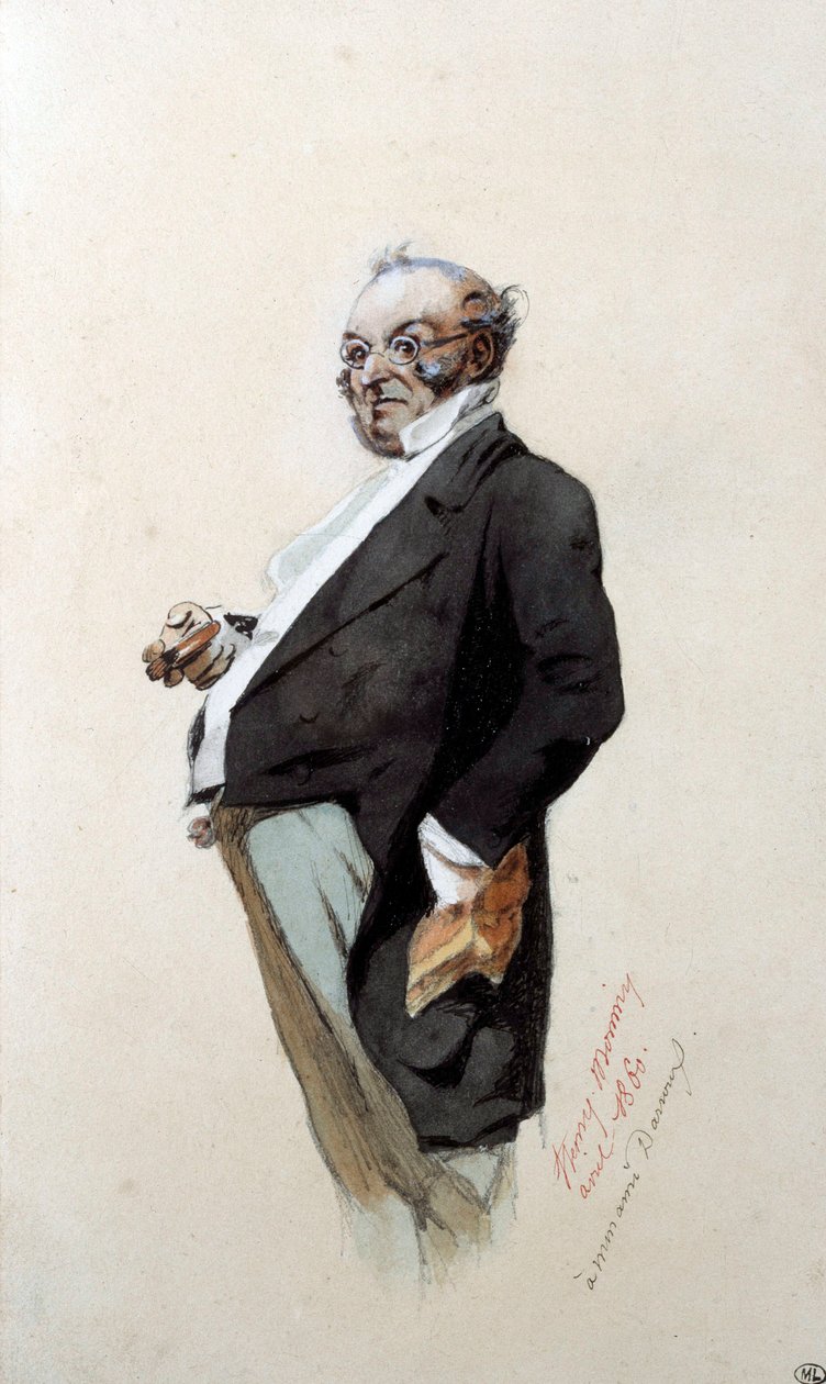 Portrett av forfatteren i Monsieur Prud