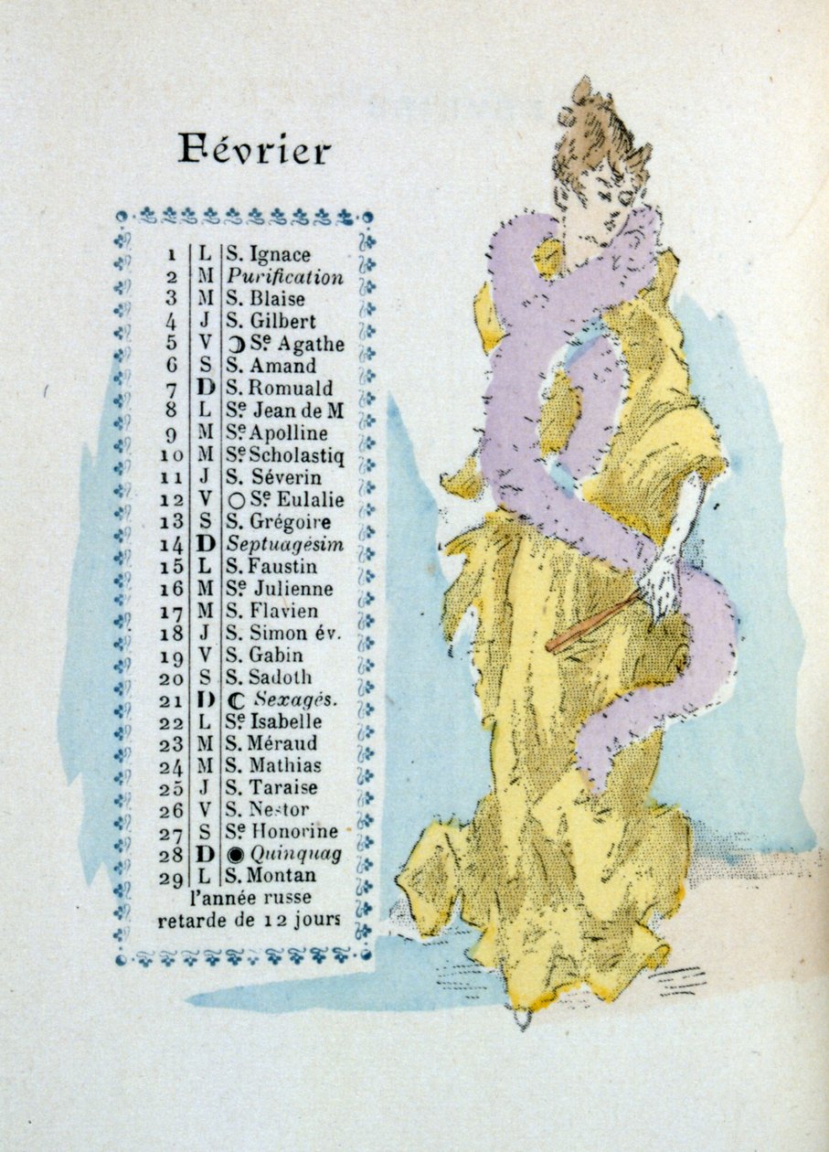februar av Henri Boutet