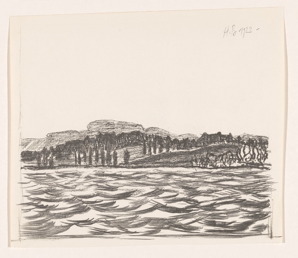 Starnberger See (original tittel) av Henri Braakensiek