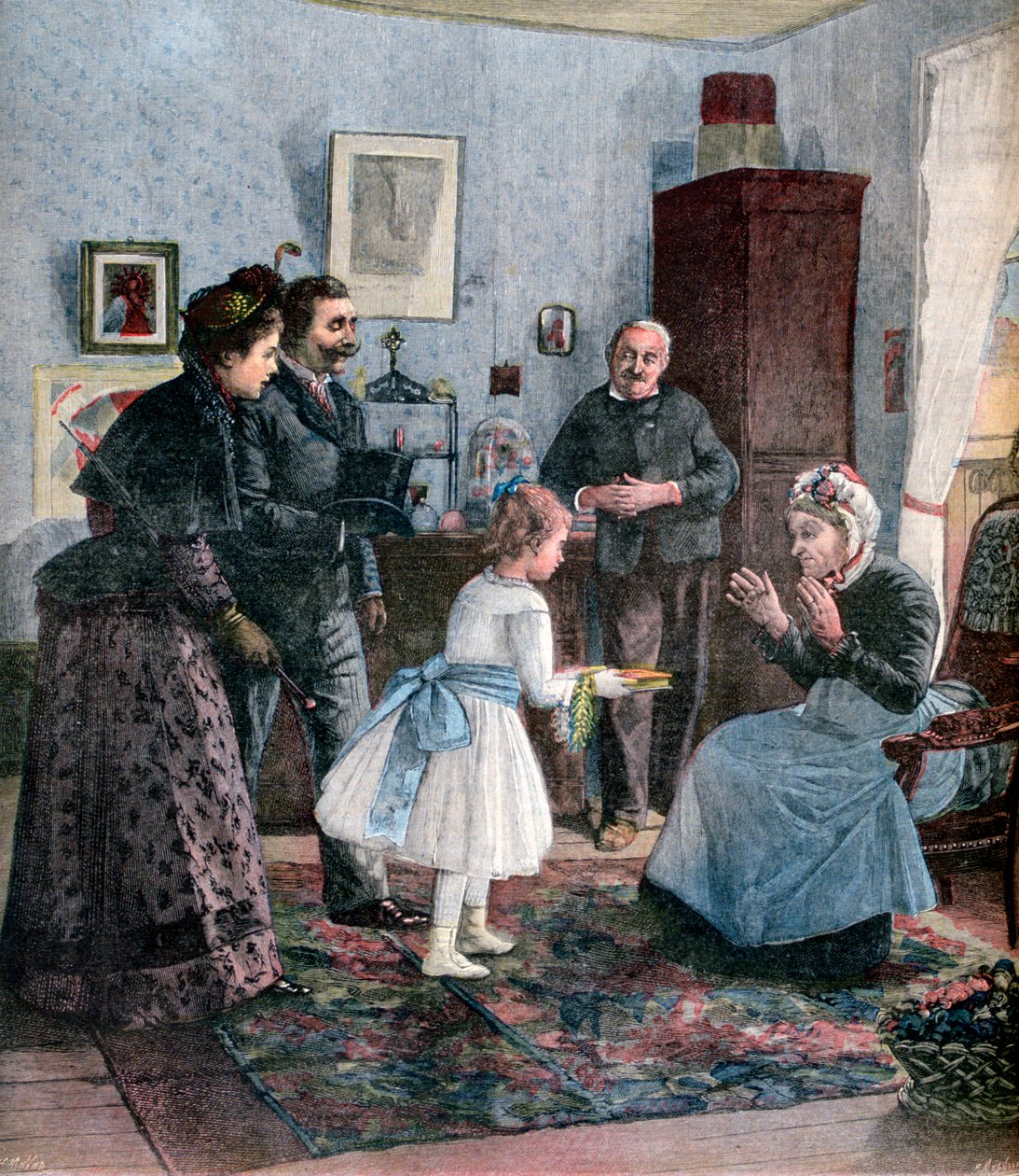 De første laurbærene, 1891 av Henri Cain