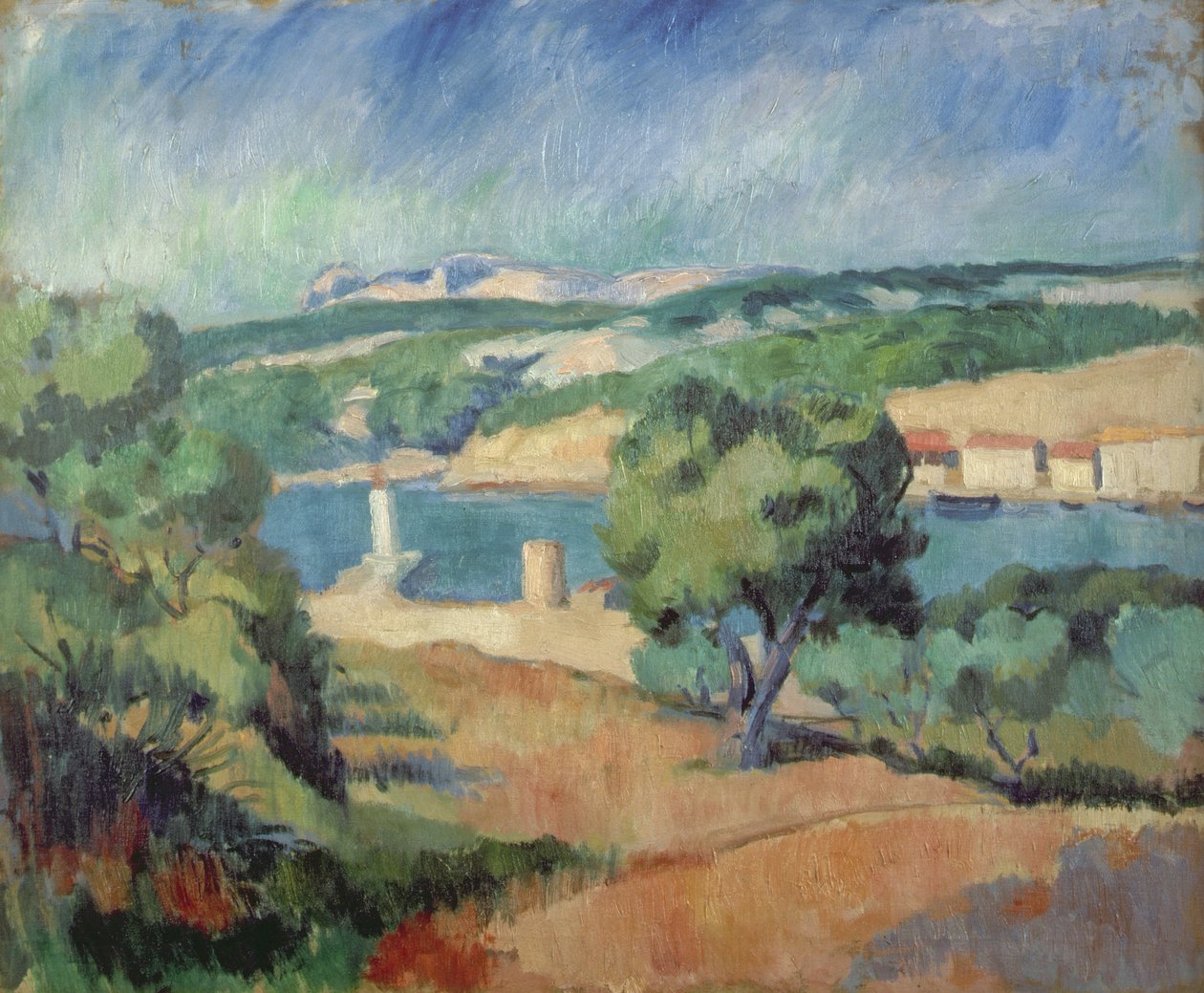 Nær St. Tropez av Henri Charles (after) Manguin