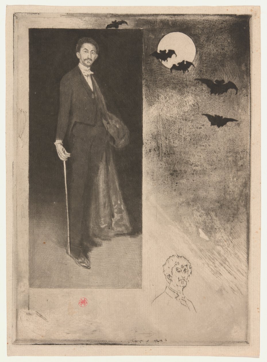 Grev Robert de Montesquiou-Fezensac av Henri Charles Guérard