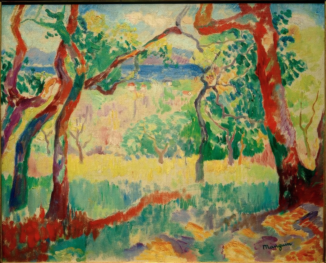 Le Vallon, Villa Demière av Henri Charles Manguin