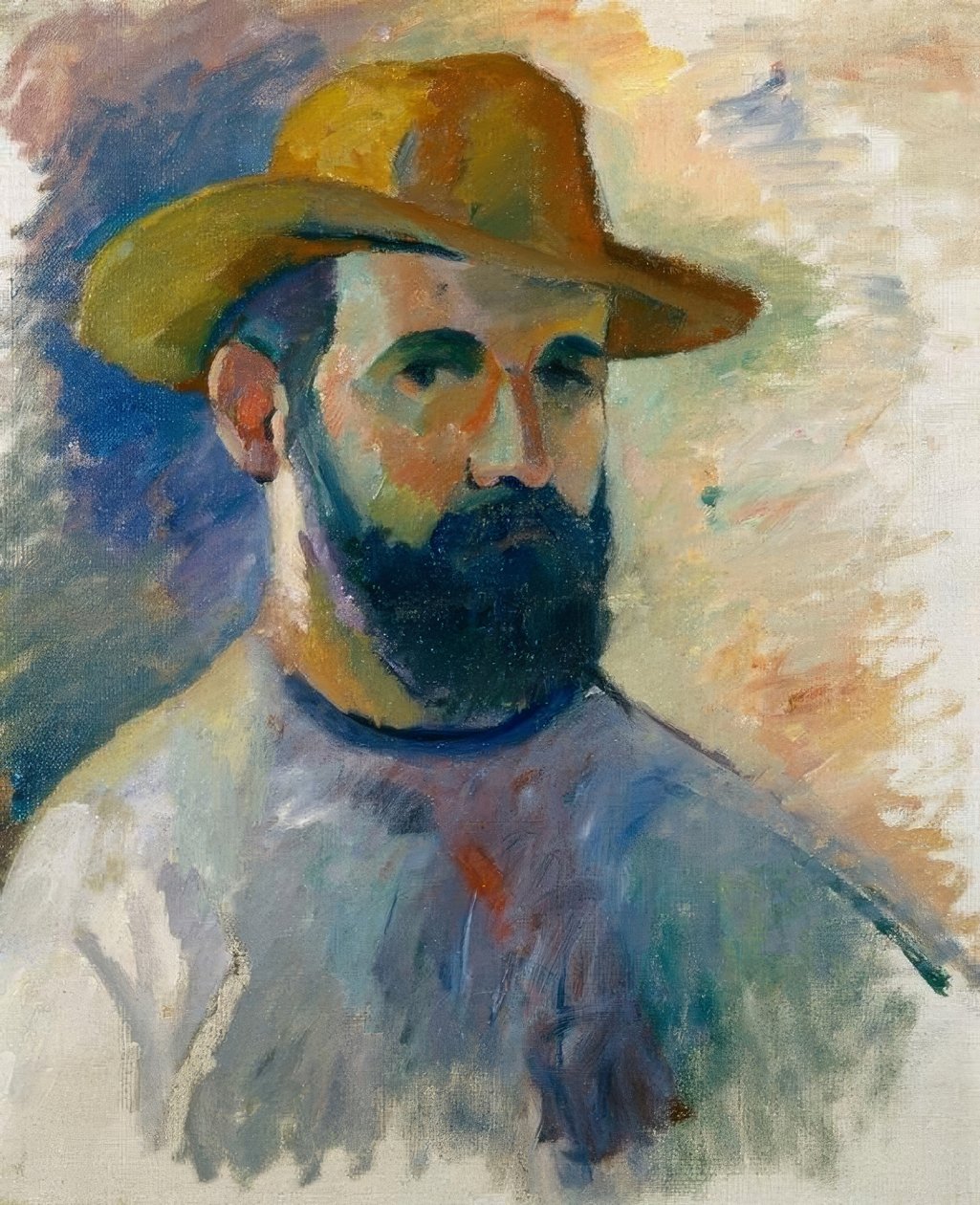 Selvportrett av Henri Charles Manguin