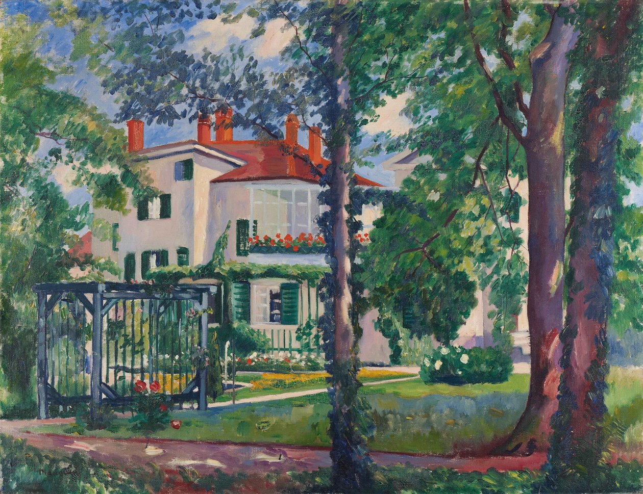 Villa Flora, Winterthur, 1912. av Henri Charles Manguin