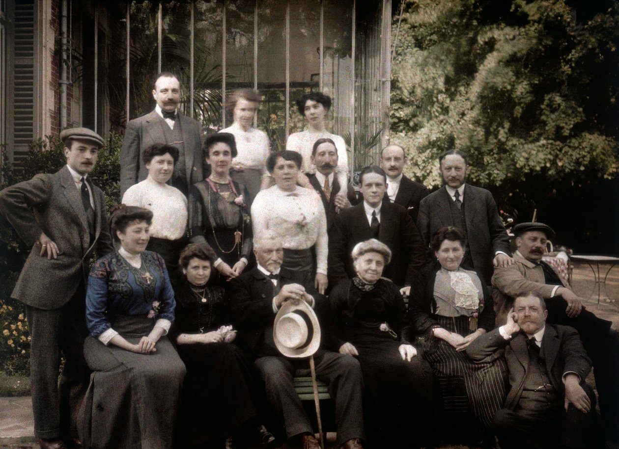 Familie portrett av Henri Chouanard