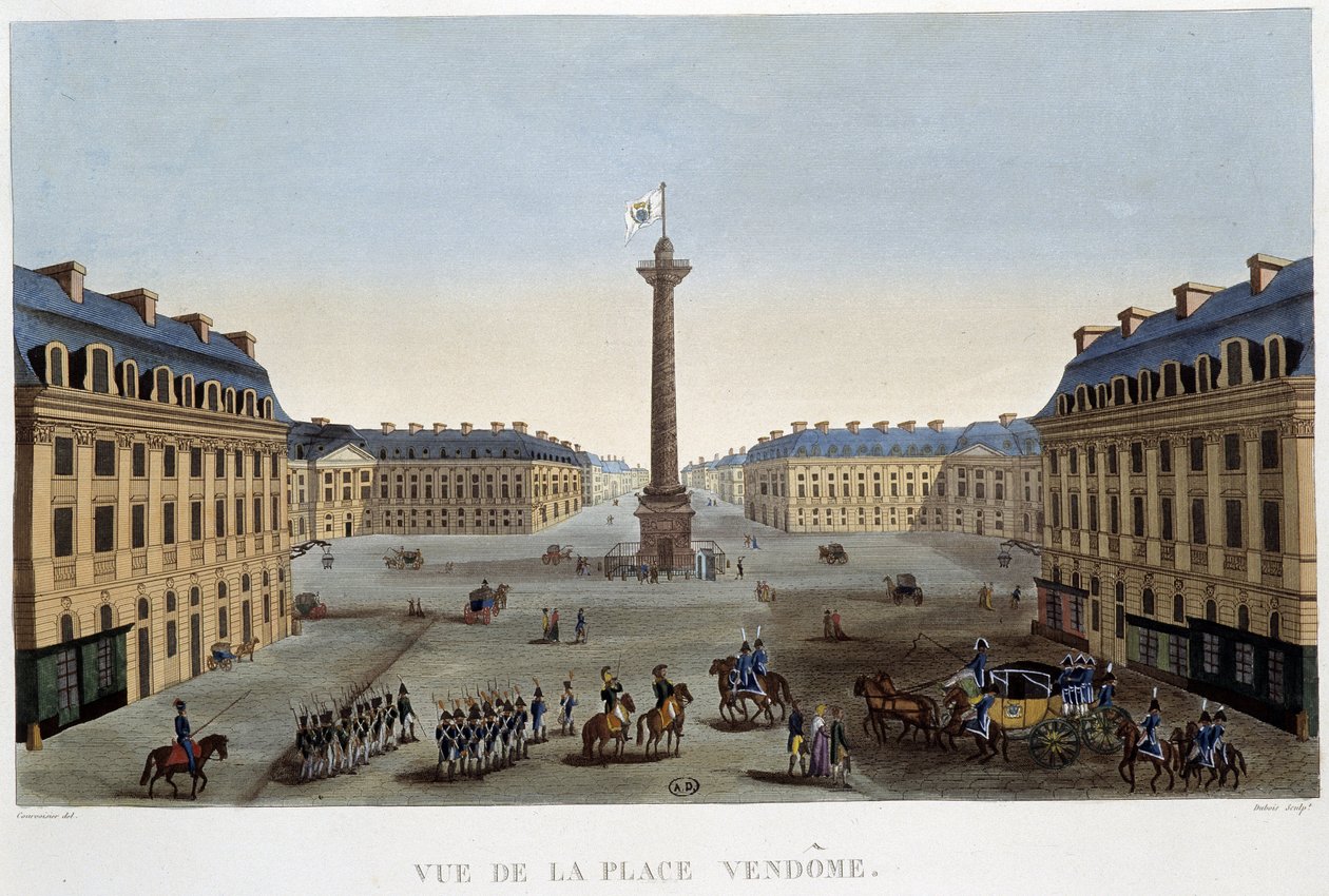 Place Vendôme - Paris av Courvoisier av Henri Courvoisier Voisin