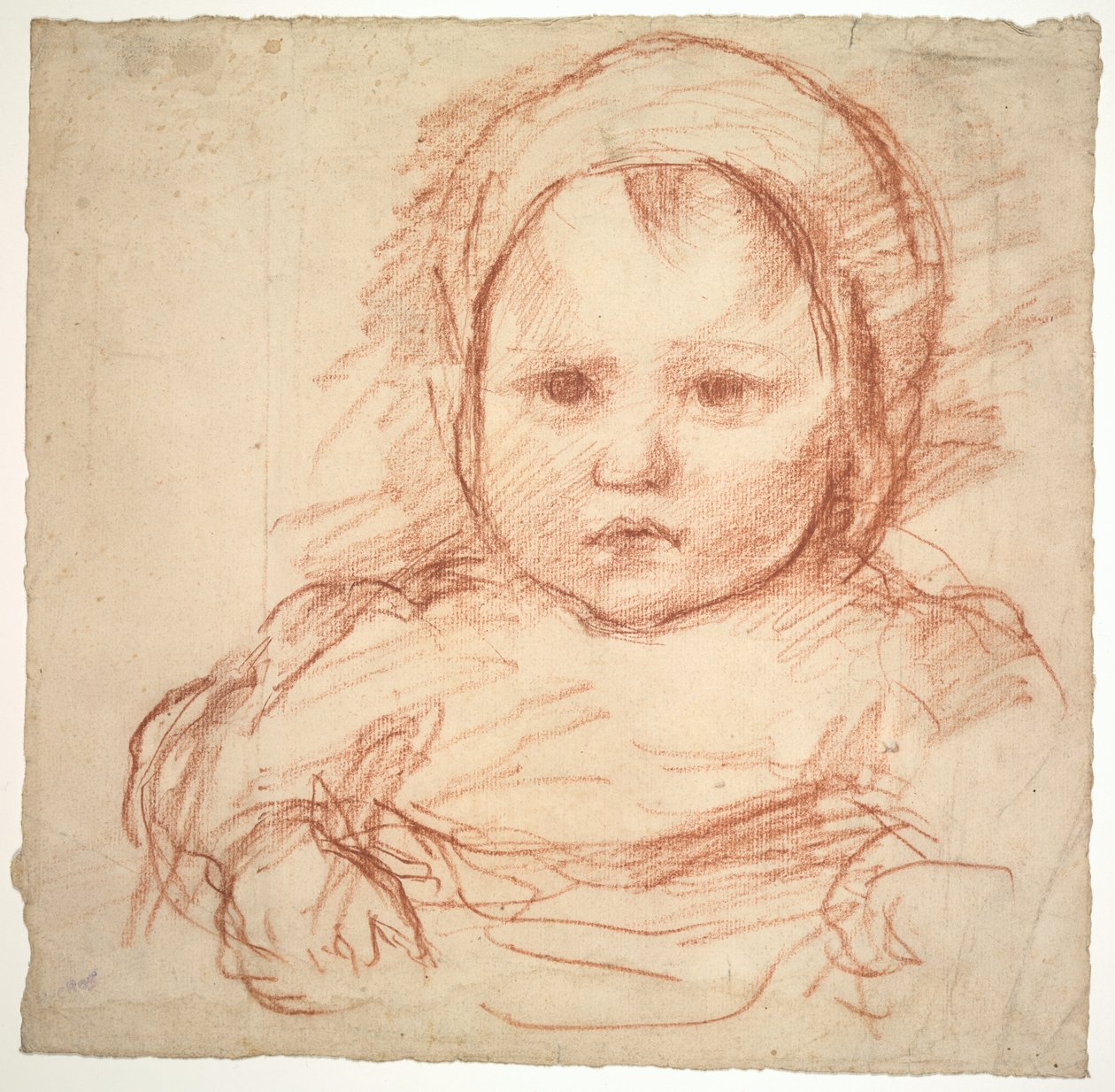 Portrett av et spedbarn av Henri Cros