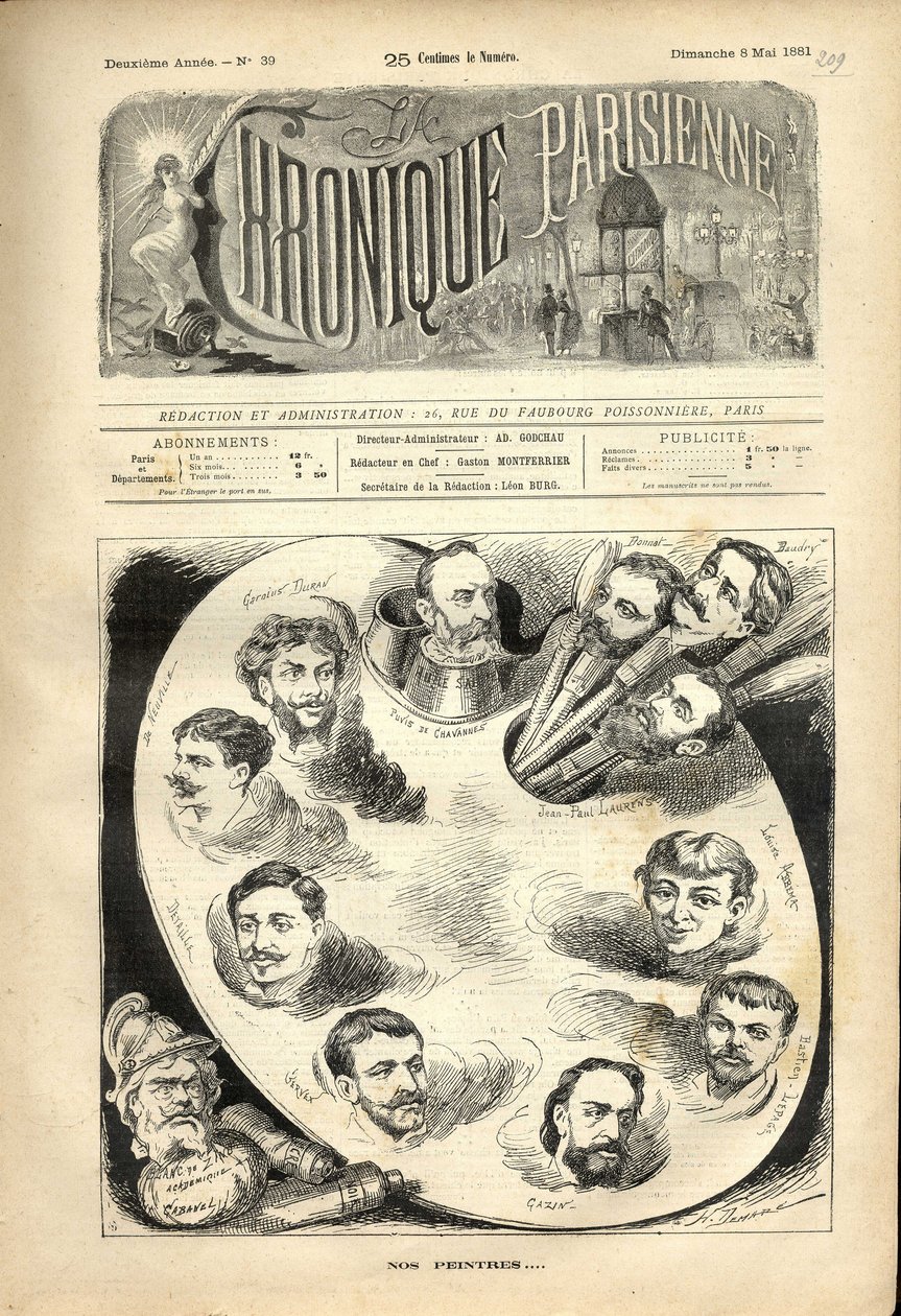 Parisian Chronicle av Henri Demare