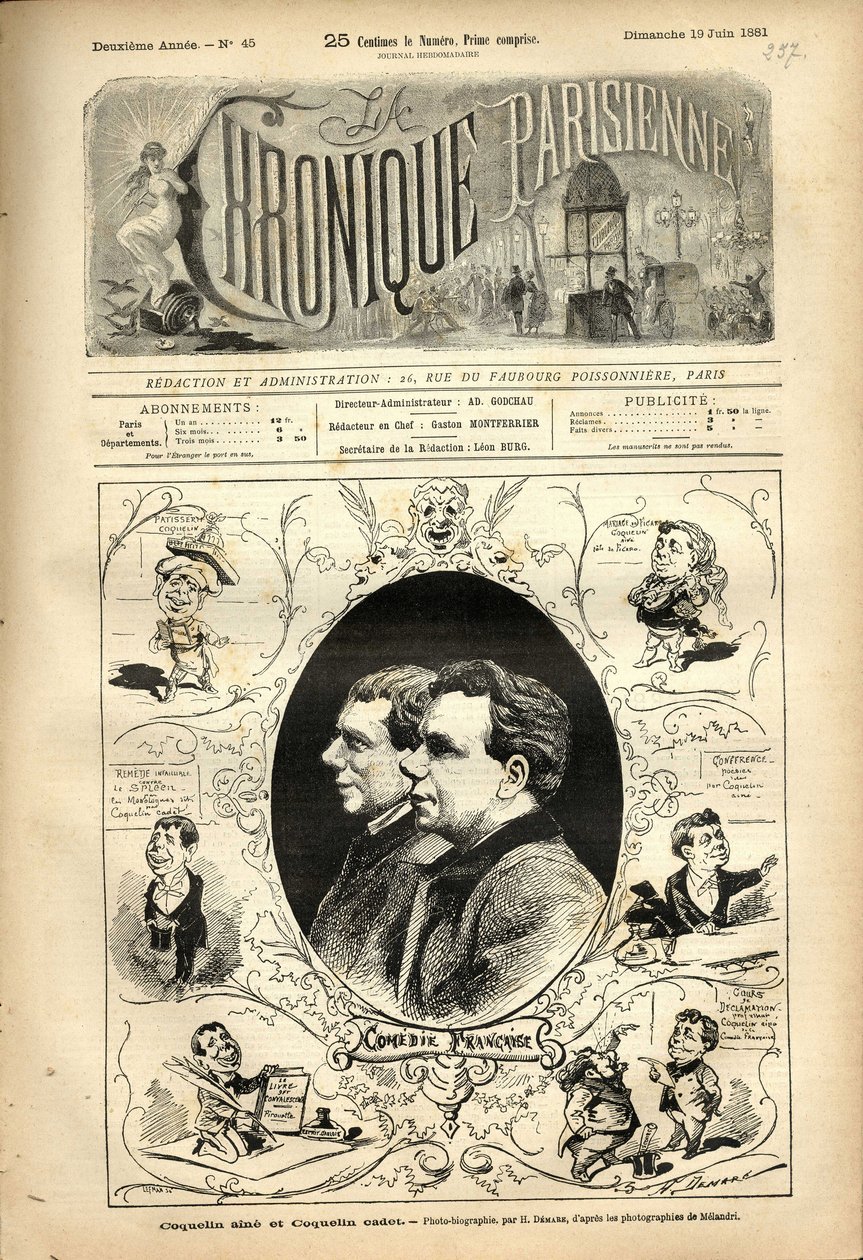 Parisian Chronicle av Henri Demare