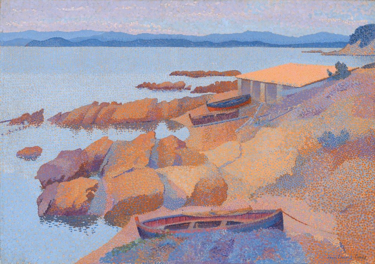 Calanque des Antibois av Henri Edmond Cross