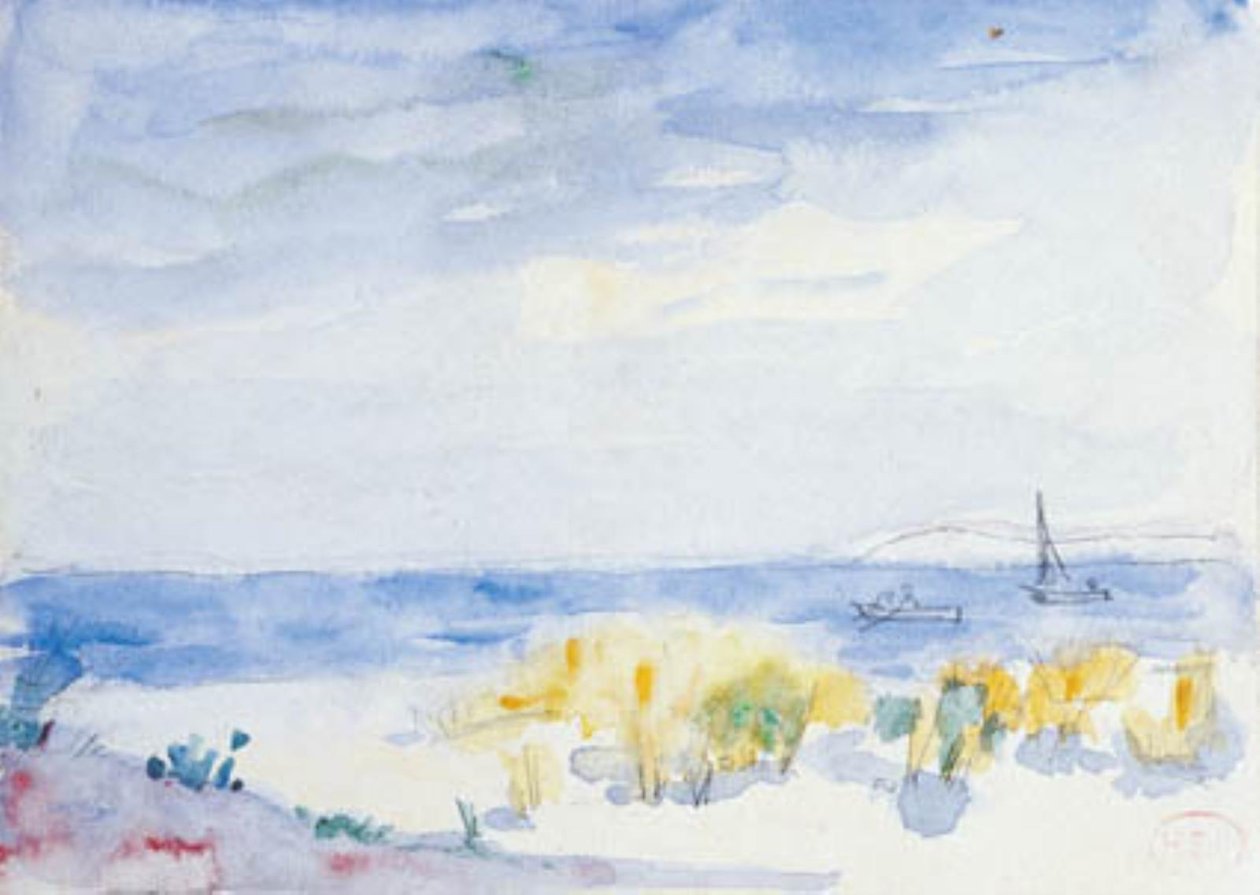 Kystlandskap av Henri Edmond Cross
