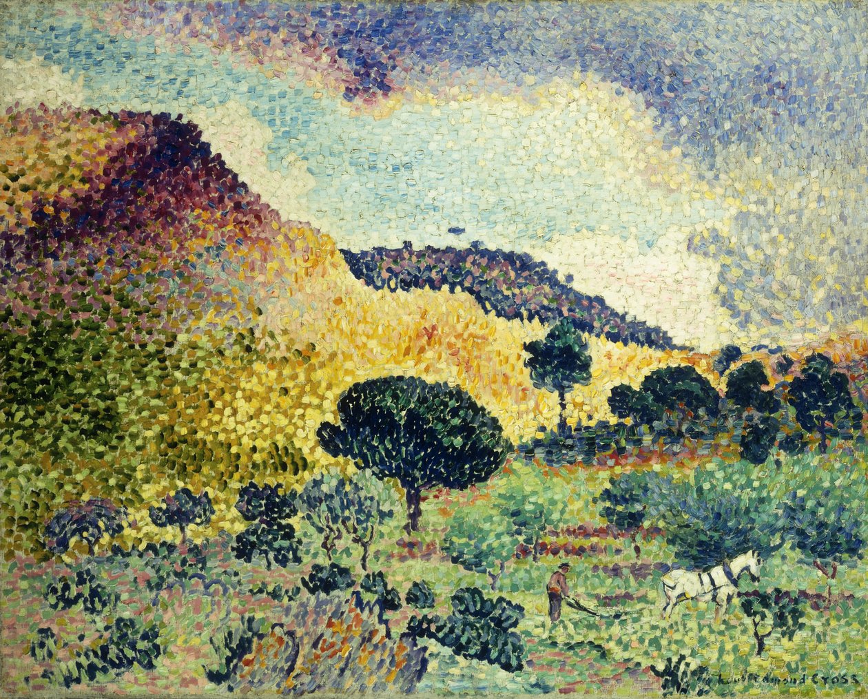 The Chain of Moors, juni, 1906-april 1907 av Henri Edmond Cross