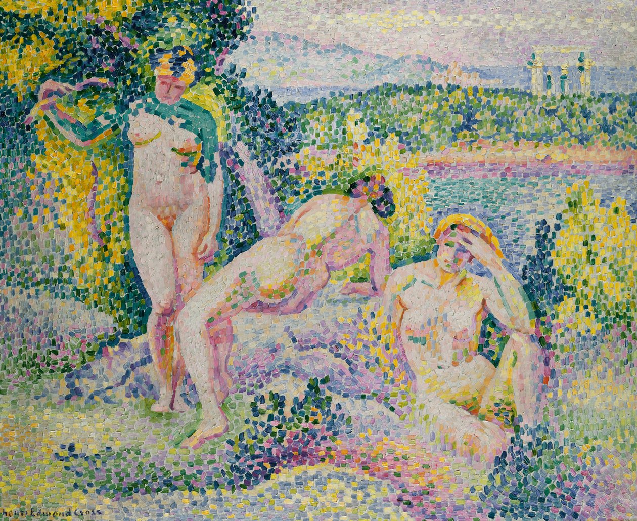 Nymfer, 1906 av Henri Edmond Cross