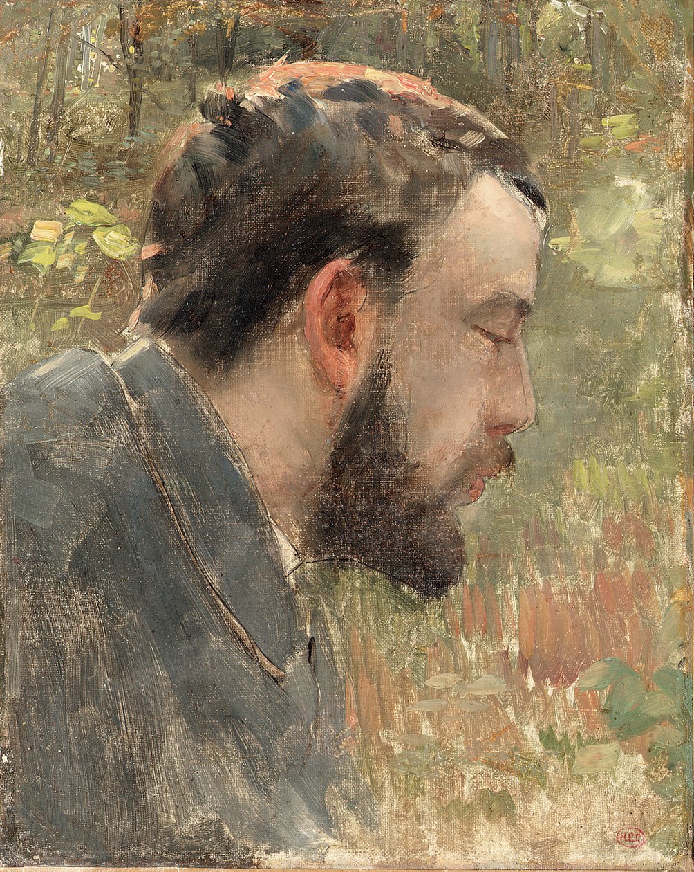 Portrett av Seurat (olje på lerret) av Henri Edmond Cross