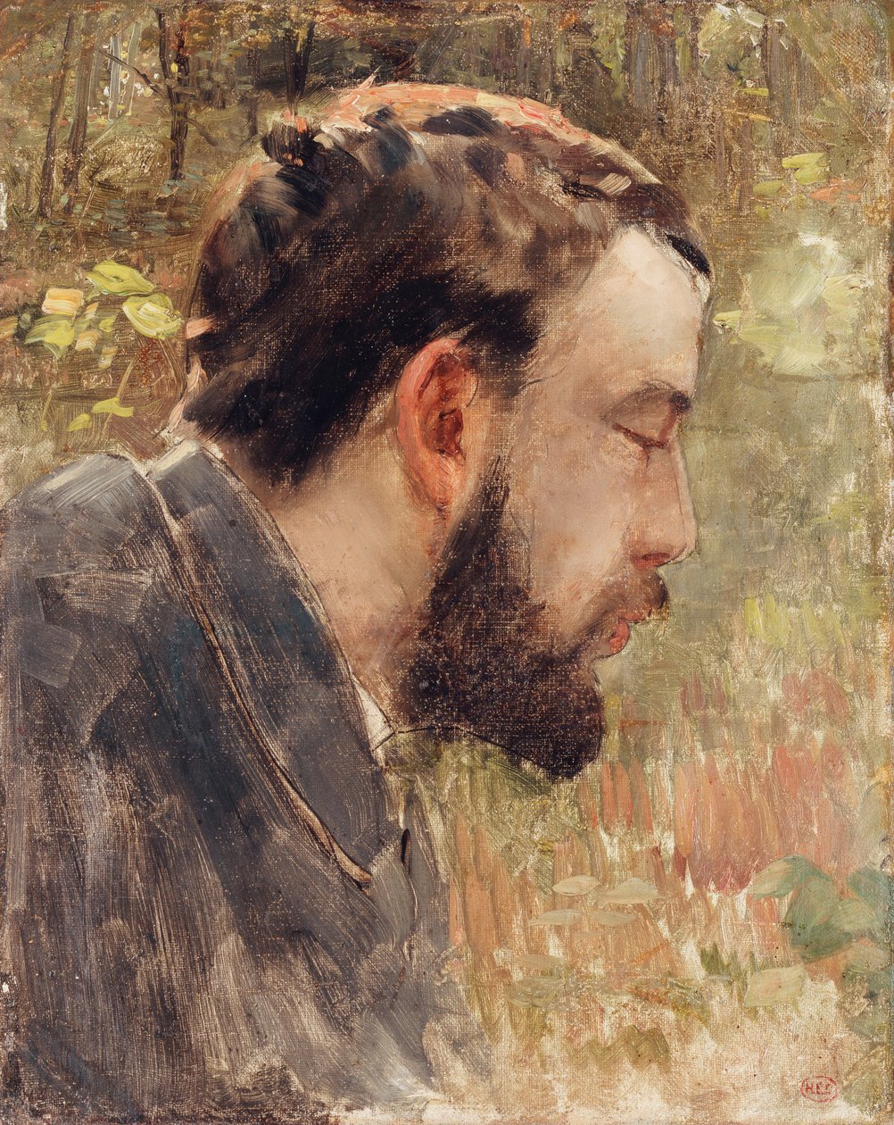 Portrett av Seurat, av Henri Edmond Cross