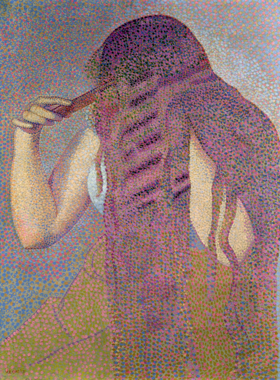Håret, ca. 1892 av Henri Edmond Cross