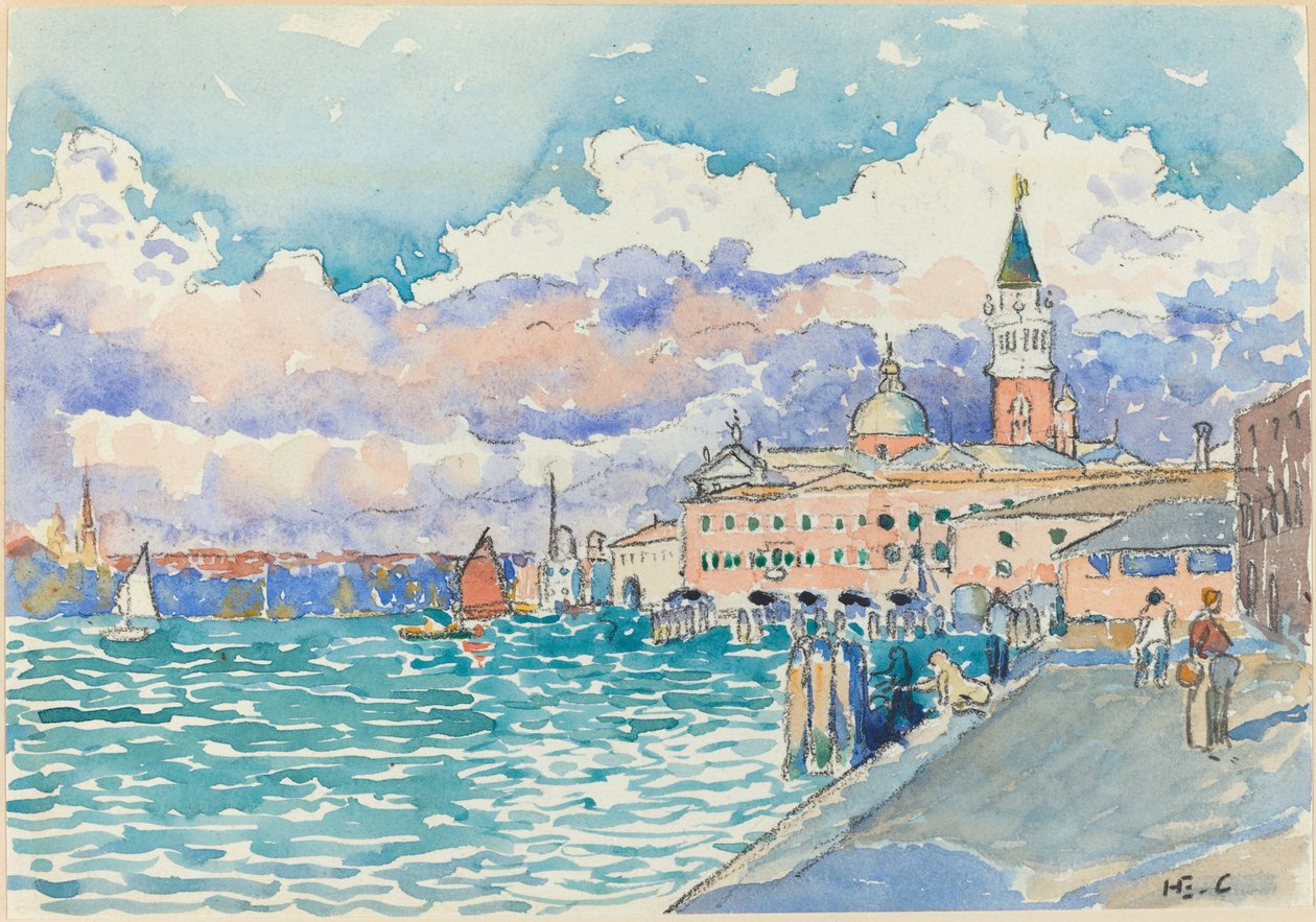 Venezia av Henri Edmond Cross