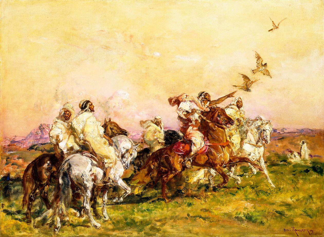 Hawking-partiet av Henri Emilien Rousseau