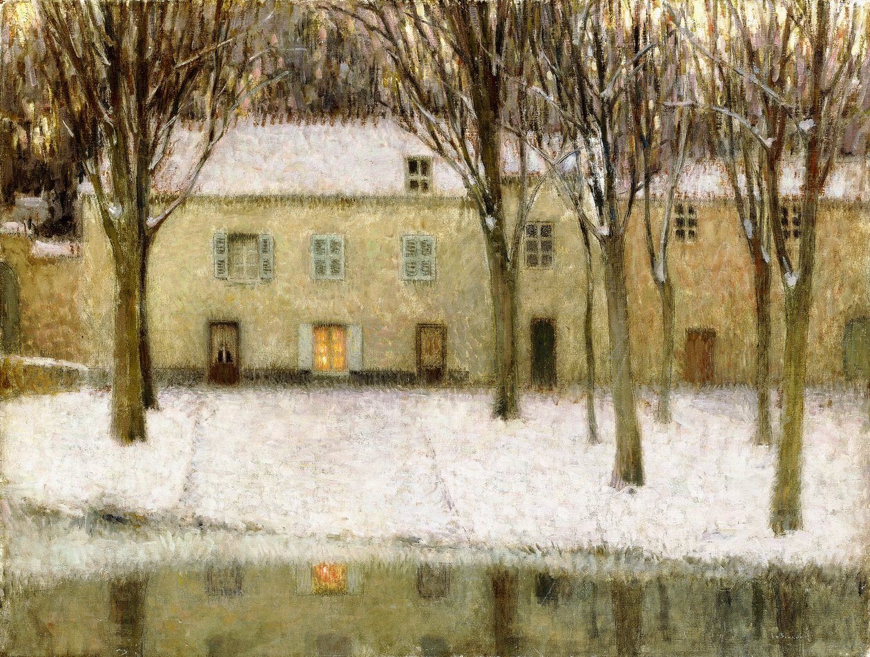Liten flekk ved vannet av Henri Eugene Augustin Le Sidaner