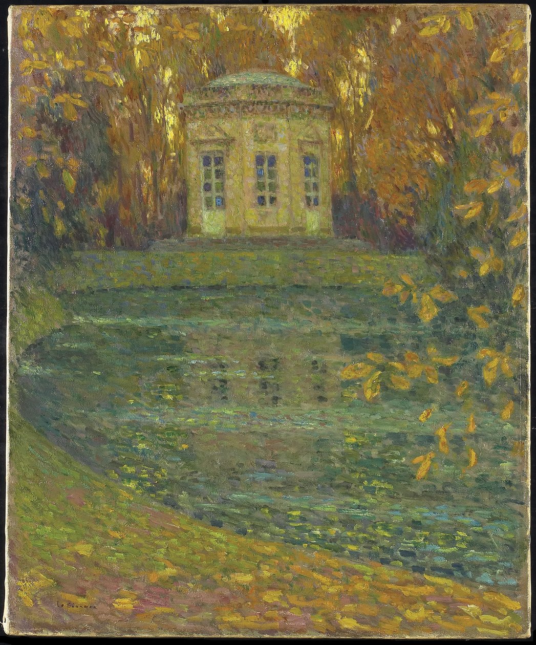 Belvedere i Trianon, Versailles, 1915 av Henri Eugene Augustin Le Sidaner