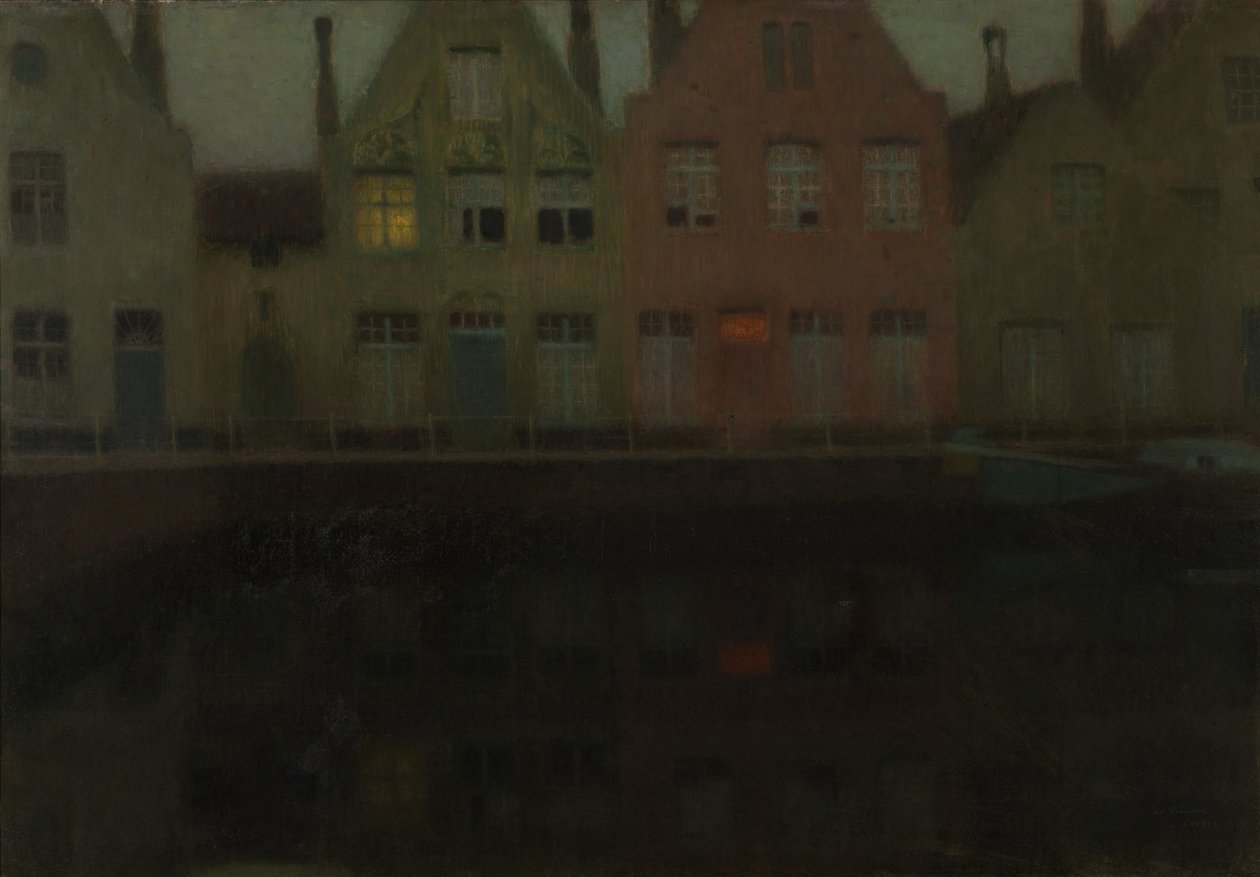 Kaien av Henri Eugene Augustin Le Sidaner