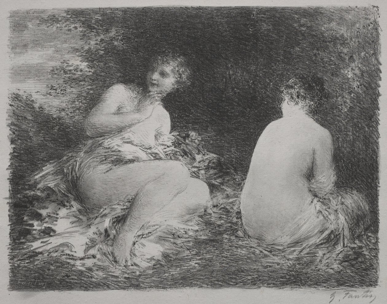Badende av Henri Fantin-Latour