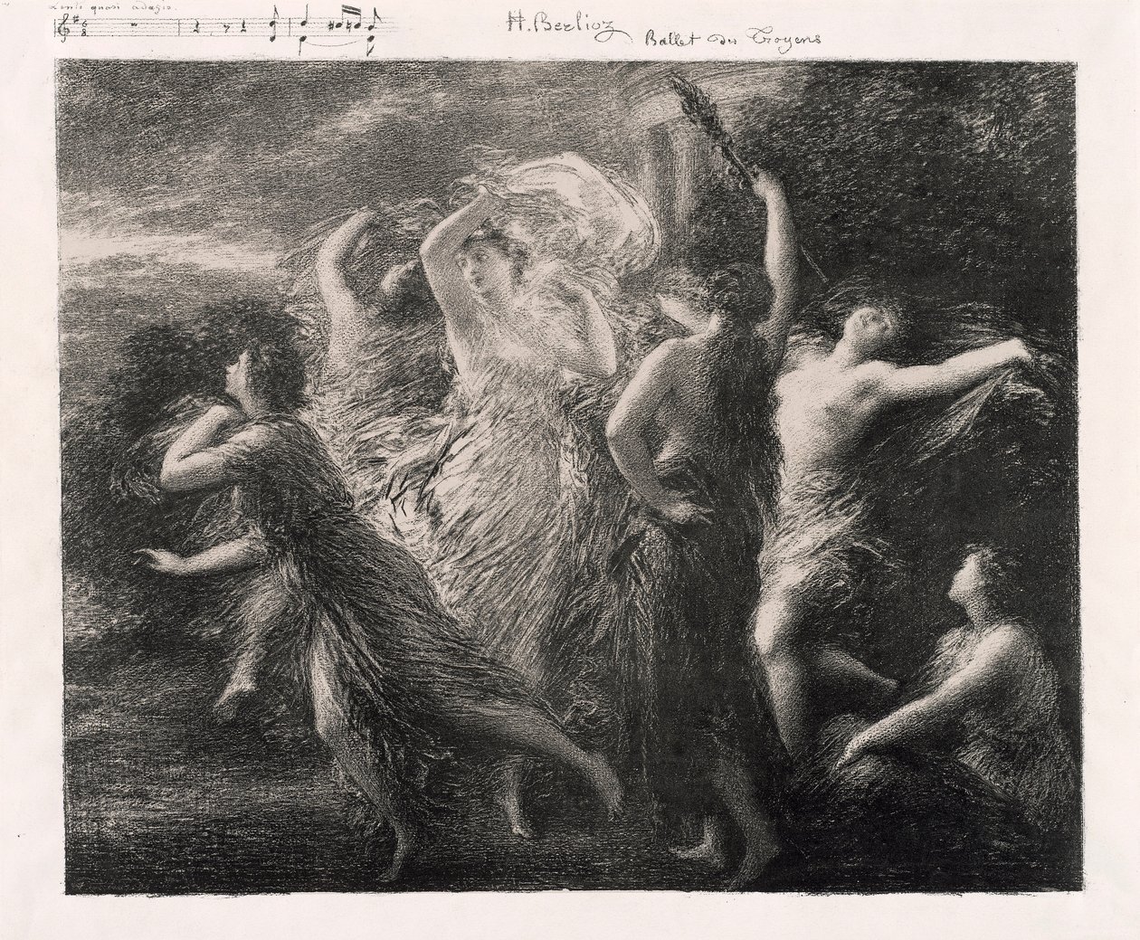 Trojanernes dans av Henri Fantin-Latour