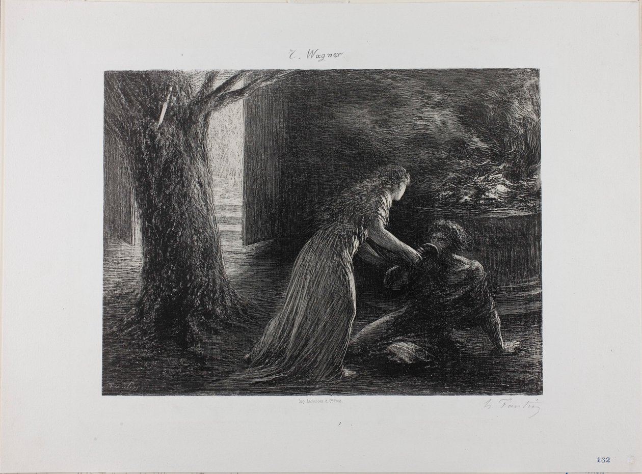 Debut av Valkyrien av Henri Fantin-Latour