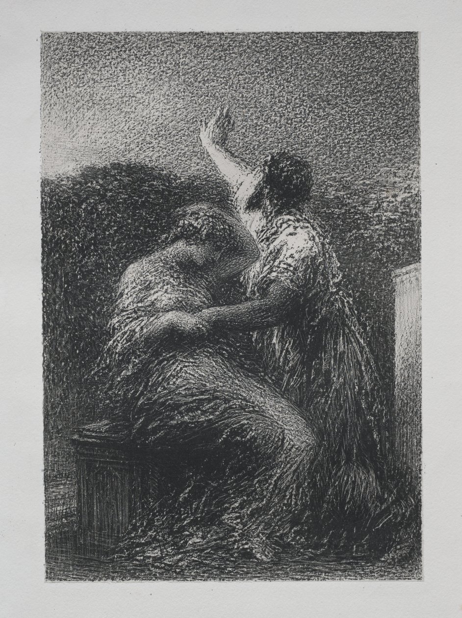 Magien Baltajar og Fatime av Henri Fantin-Latour