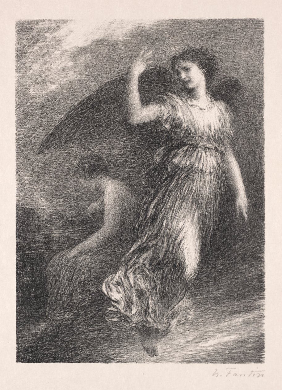 Paradis og Peri av Henri Fantin Latour