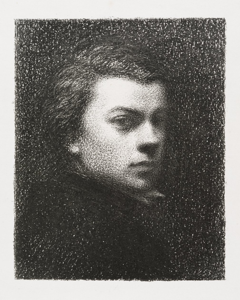 Portrett av Monsieur Fantin-Latour som syttenåring av Henri Fantin-Latour