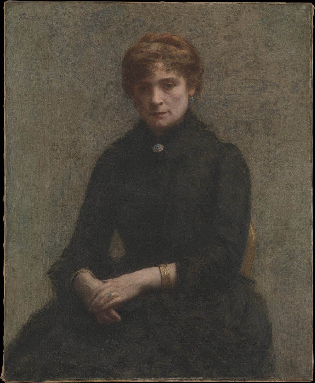 Portrett av en kvinne av Henri Fantin-Latour