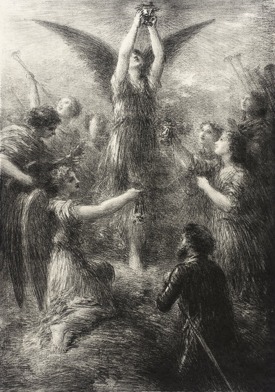Forspill til Lohengrin av Henri Fantin-Latour